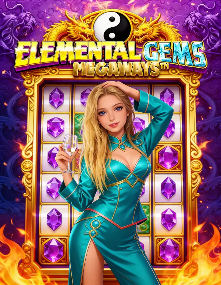 Elemental Gems Wild simvol Yin-Yang belgisi