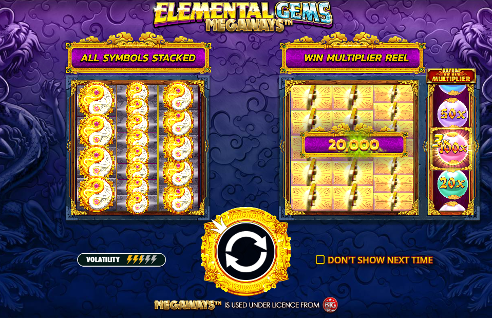 Elemental Gems स्ट्रेटेजी अप्लाई करने का रिज़ल्ट